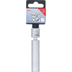 BGS 80000-12 Glüh- und Zündkerzen-Gelenk-Einsatz | Antrieb Innenvierkant 10 mm (3/8") | SW 12 mm