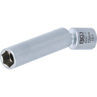 BGS 80000-12 Glüh- und Zündkerzen-Gelenk-Einsatz | Antrieb Innenvierkant 10 mm (3/8") | SW 12 mm