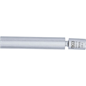 BGS 80000-9 Glüh- und Zündkerzen-Gelenk-Einsatz | Antrieb Innenvierkant 6,3 mm (1/4") | SW 9 mm