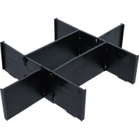 BGS 80016 Fachteiler | für Systemkoffer | Größe S | 6-tlg.