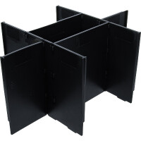BGS 80018 Fachteiler | für Systemkoffer | Größe L | 6-tlg.