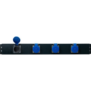 BGS 80190 Netzversorgungsleiste | 4-fach | für Schrankwand-System