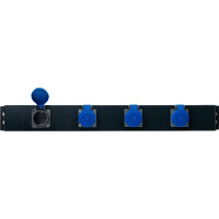 BGS 80190 Netzversorgungsleiste | 4-fach | für Schrankwand-System