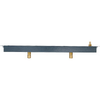 BGS 80191 Druckluft-Anschlussleiste | 2-fach | für Schrankwand-System