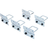 BGS 80198 U-Haken-Satz | für Schrankwand-System | 5-tlg.
