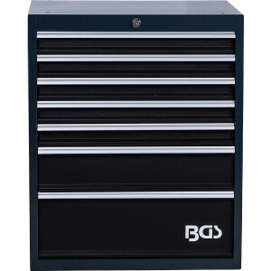 BGS 80200 Schubladen-Unterschrank | 7 Schubladen | leer