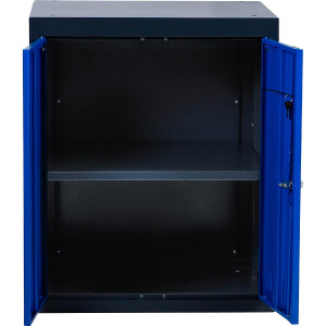 BGS 80201 Werkstattschrank | 2-türig | mit 1 Fachboden