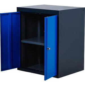 BGS 80201 Werkstattschrank | 2-türig | mit 1 Fachboden