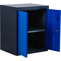 BGS 80201 Werkstattschrank | 2-türig | mit 1 Fachboden
