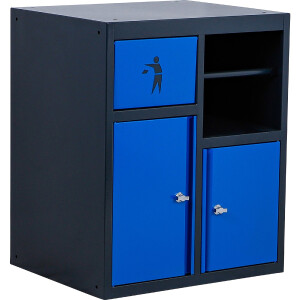 BGS 80202 Unterschrank | mit Rollenhalter und Abfallmodul