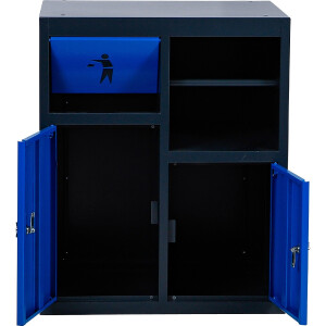 BGS 80202 Unterschrank | mit Rollenhalter und Abfallmodul