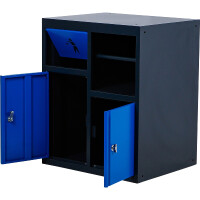 BGS 80202 Unterschrank | mit Rollenhalter und Abfallmodul