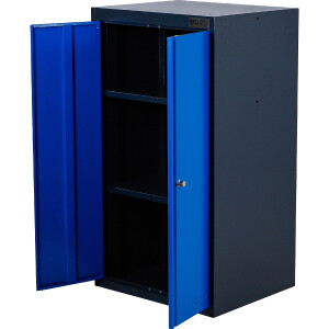BGS 80204 Werkstattschrank | 2-türig | mit 2 Fachböden