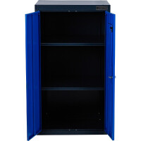 BGS 80204 Werkstattschrank | 2-türig | mit 2 Fachböden