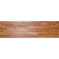 BGS 80207 Massivholz-Arbeitsplatte | 1950 x 550 x 30 mm