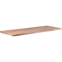 BGS 80208 Massivholz-Arbeitsplatte | 1300 x 550 x 30 mm