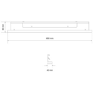 BGS 80214 Beleuchtungsabdeckung | für LED-Elemente |...