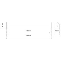 BGS 80219 Verbindungsstange | Unterseite