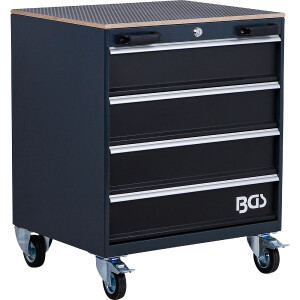 BGS 80220 Werkstattwagen | 4 Schubladen | leer | für...