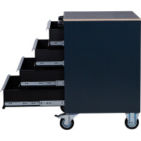 BGS 80220 Werkstattwagen | 4 Schubladen | leer | für Schrankwand-System