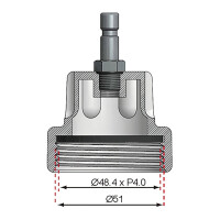 BGS 8027-11 Adapter Nr. 11 für Art. 8027, 8098 | für Audi, VW