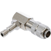 BGS 8027-90 Kühlsystem-Bajonettadapter | 90° abgewinkelt | für 8027, 8098