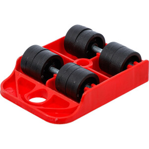 BGS Diy 80340 Transport-Roller | 80 x 105 x 30 mm | 150 kg