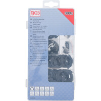 BGS 8039 E-Sicherungsring-Sortiment | 1,5 - 22 mm | 300-tlg.