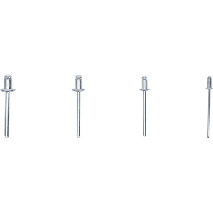 BGS 8058 Blindnieten-Sortiment | Aluminium | 2,4 - 4,8 mm...