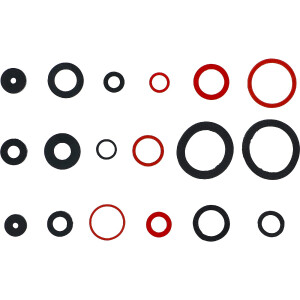 BGS 8059 Dichtring-Sortiment | Gummi und Fiberglas |...