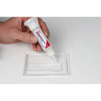 BGS 80607 Sekundenkleber | mittelviskos | Flasche mit Standfuß 25 g