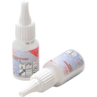 BGS 80617 Klebstoff-Reparaturset | 2-K Schweißnaht | Industrieklebestoff 20 g / Granulat 20 g