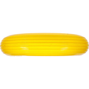 BGS Diy 80657 Schubkarrenrad | PU, gelb/schwarz | 400 mm