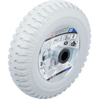 BGS Diy 80670 Rad für Sackkarren / Bollerwagen | PU, grau | 220 mm