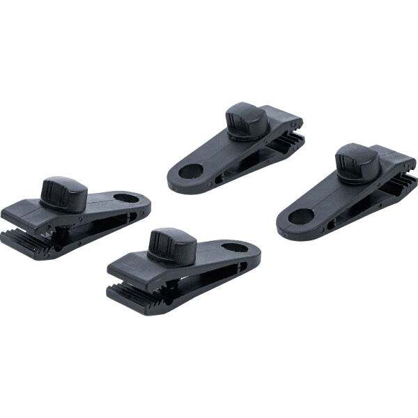 BGS Diy 80728 Planen-Clips-Satz | 4-tlg.