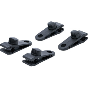 BGS Diy 80728 Planen-Clips-Satz | 4-tlg.