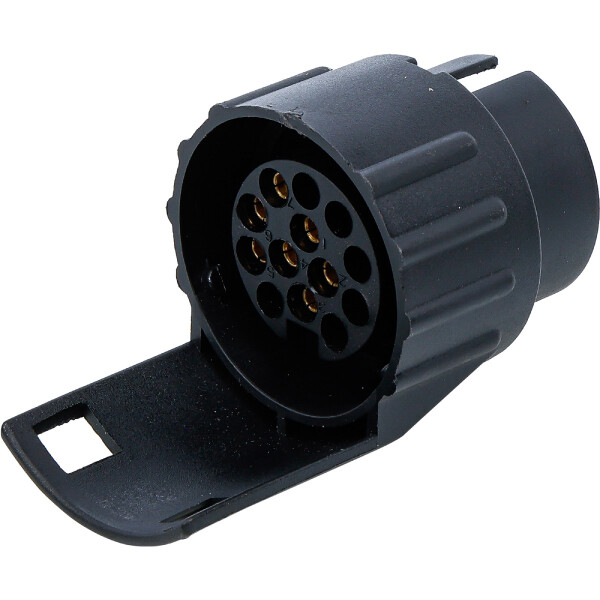 BGS Diy 80753 Adapter für Anhängerstecker 12 V | 7-polig auf 13-polig