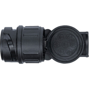 BGS Diy 80754 Adapter für Anhängerstecker | 13-polig auf 7-polig