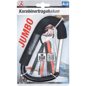 BGS Diy 8077 Karabinertragehaken | JUMBO | 160 mm | 30 kg