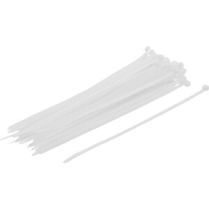 BGS Diy 80770 Kabelbinder-Sortiment | weiß | 4,8 x...