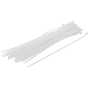 BGS Diy 80772 Kabelbinder-Sortiment | weiß | 4,8 x...