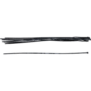 BGS Diy 80773 Kabelbinder-Sortiment | schwarz | 8,0 x 700...