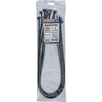 BGS Diy 80773 Kabelbinder-Sortiment | schwarz | 8,0 x 700 mm | 10-tlg.