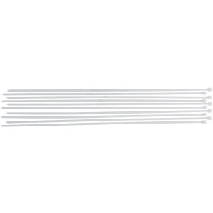 BGS Diy 80775 Kabelbinder-Sortiment | weiß | 8,0 x...