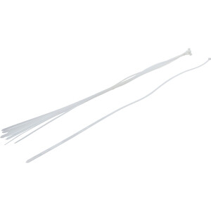 BGS Diy 80779 Kabelbinder-Sortiment | weiß | 8,0 x...