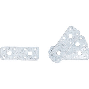 BGS Diy 80784 Flachverbinder | 100 x 35 x 2 mm | 4-tlg.
