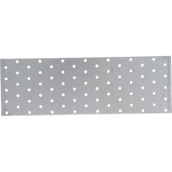 BGS Diy 80787 Stahl-Lochplatte | 300 x 100 x 2 mm