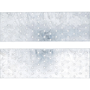 BGS Diy 80788 Stahl-Lochplatten-Satz | 300 x 100 x 2 mm |...