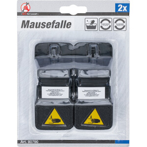 BGS Diy 80790 Mausefalle | Kunststoff | 2-tlg.