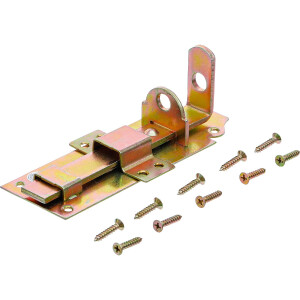 BGS Diy 8082 Schlossriegel mit Schlaufe | 150 x 50 mm